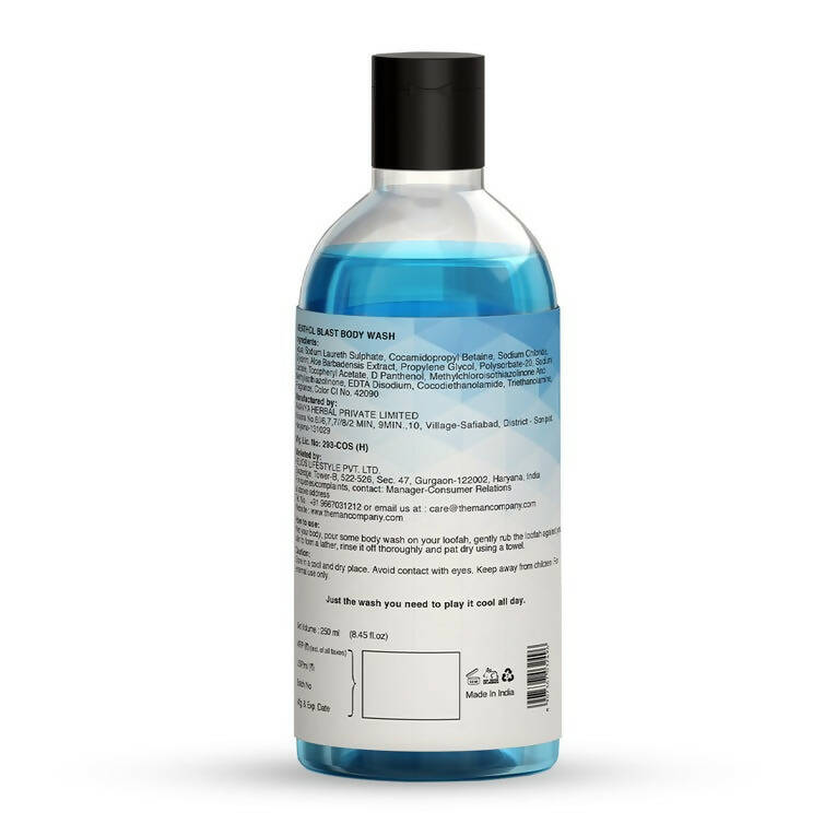 The Man Company Menthol Blast Body Wash | Grocsy