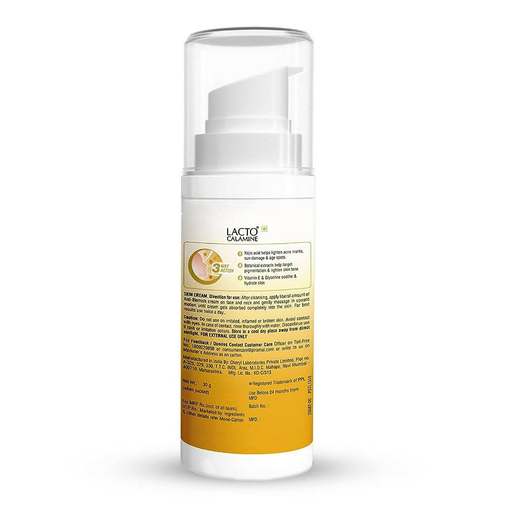 Lacto Calamine Anti Blemish Face Cream | Grocsy