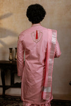 Kanjivaram Pattu Pink Srinivasa Kanjivaram By Hilo Design | Grocsy