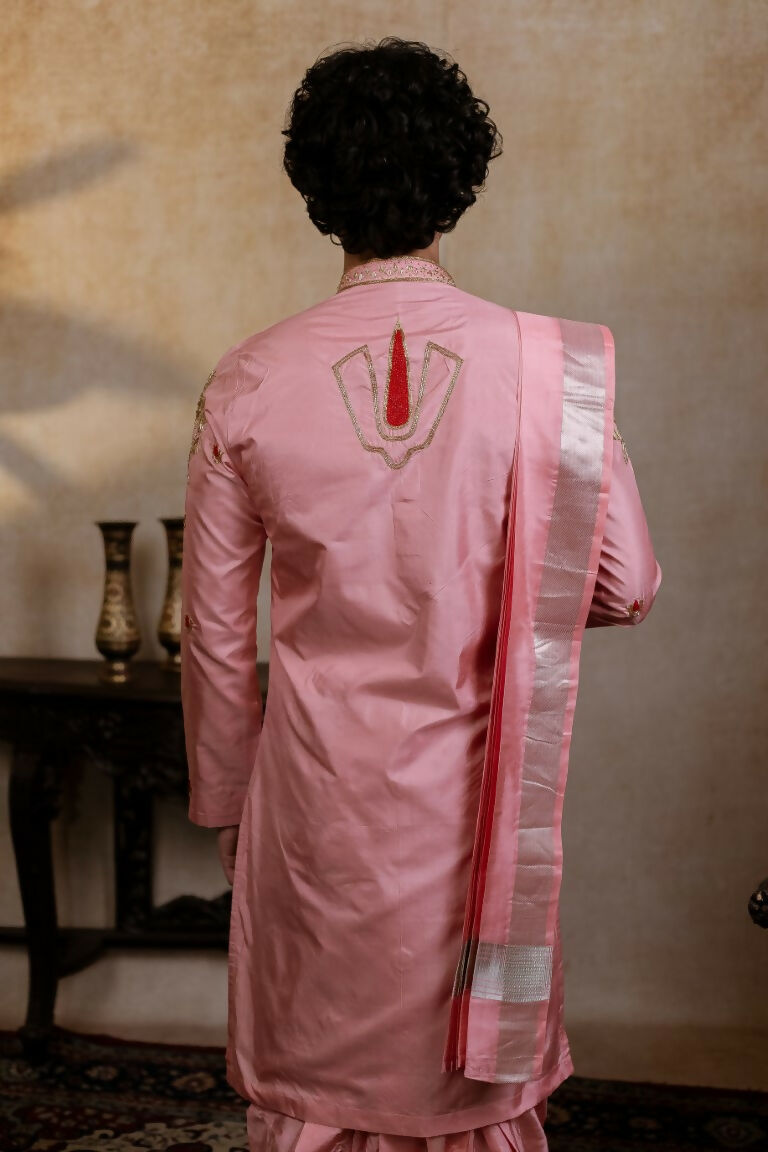 Kanjivaram Pattu Pink Srinivasa Kanjivaram By Hilo Design | Grocsy