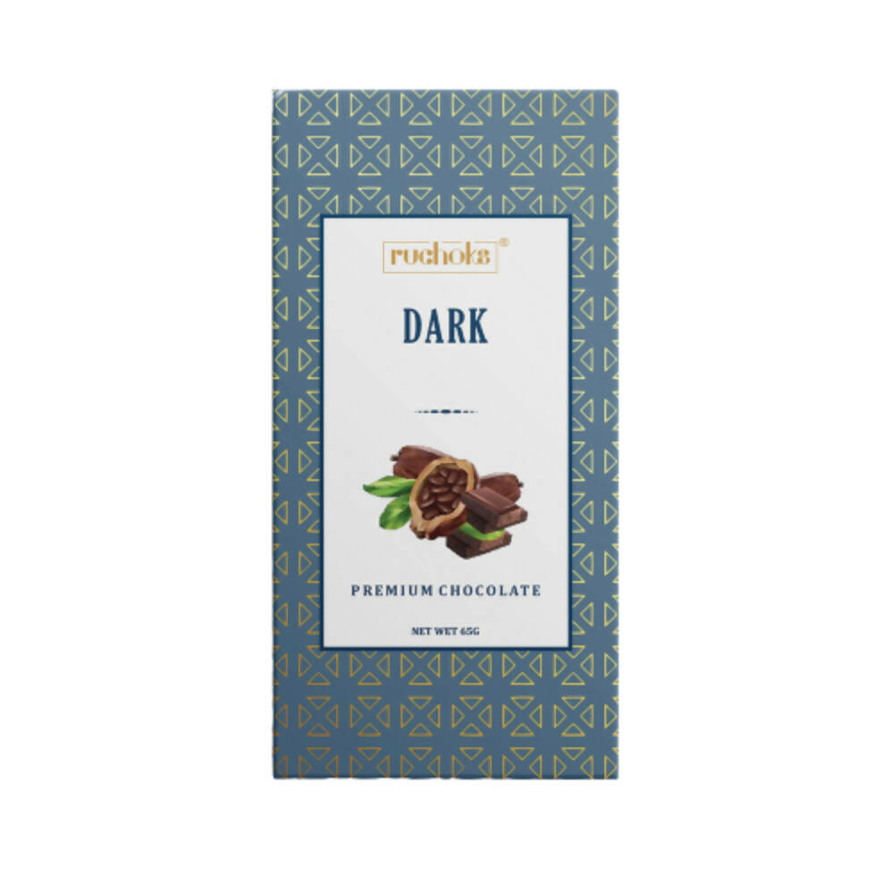 Dibha Ruchoks Valentine Special Dark Chocolate Bar | Grocsy