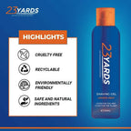 23 Yards Shaving Gel for Men | Grocsy