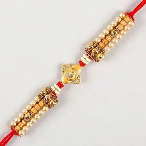 Om Divine Rakhi & Dry Fruits Treat Jars | Grocsy