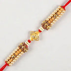 Om Divine Rakhi & Dry Fruits Treat Jars | Grocsy
