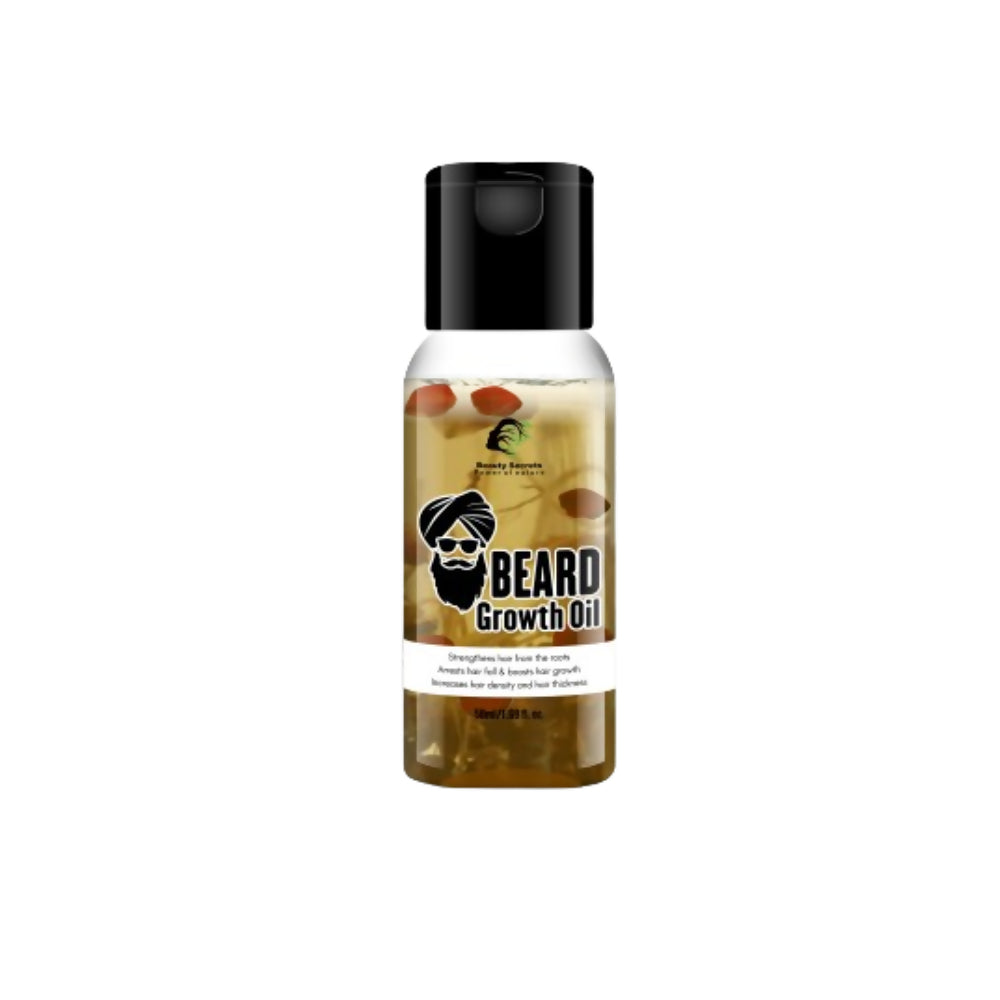 Beauty Secrets Premium Beard Growth Oil | Grocsy