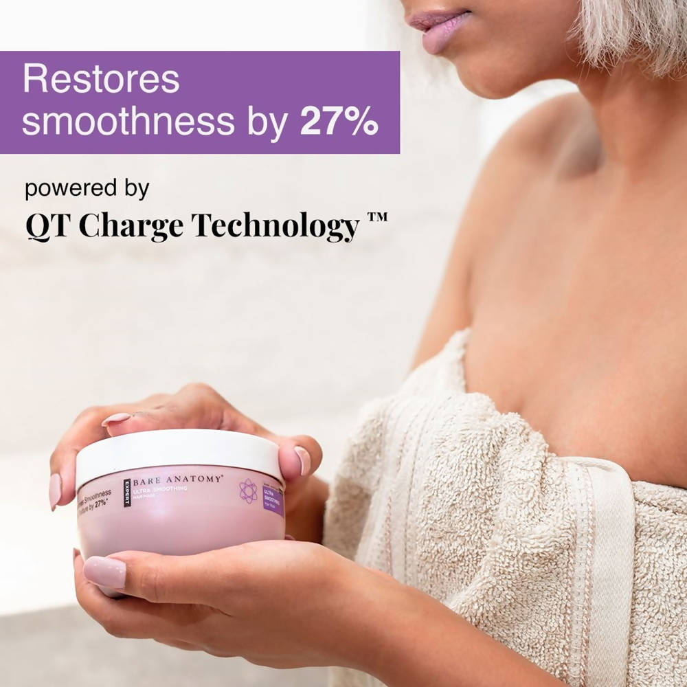 Bare Anatomy Expert Ultra Smoothing Hair Mask, Restores Smoothness | Grocsy