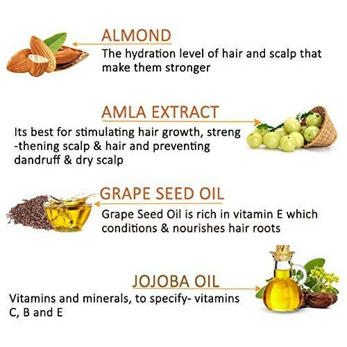 NutriGlow Advanced Organics Dry and Damage Repair Hair Growth Vitalizer | Grocsy