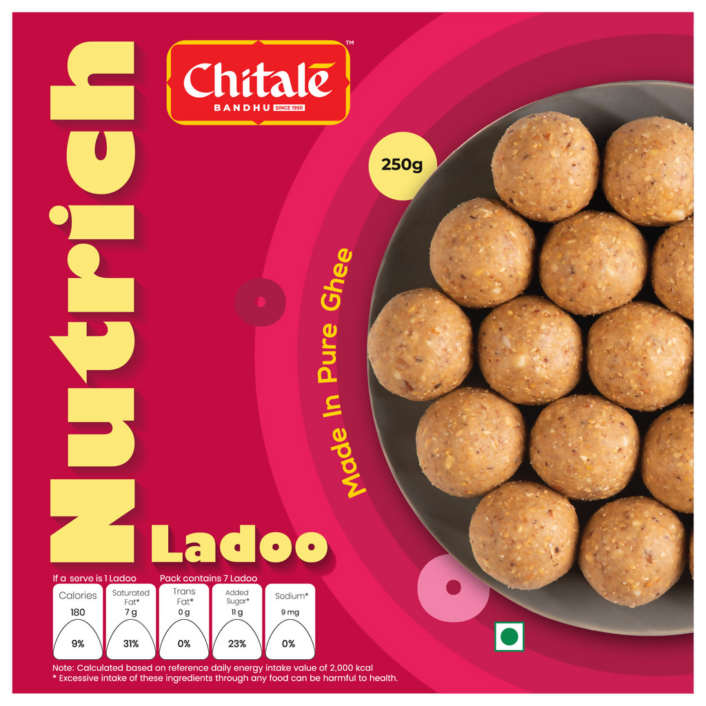 Chitale Bandhu Nutrich Ladoo | Grocsy