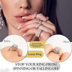 Saiellin Ring Size Adjuster For Loose Rings - Gold | Grocsy