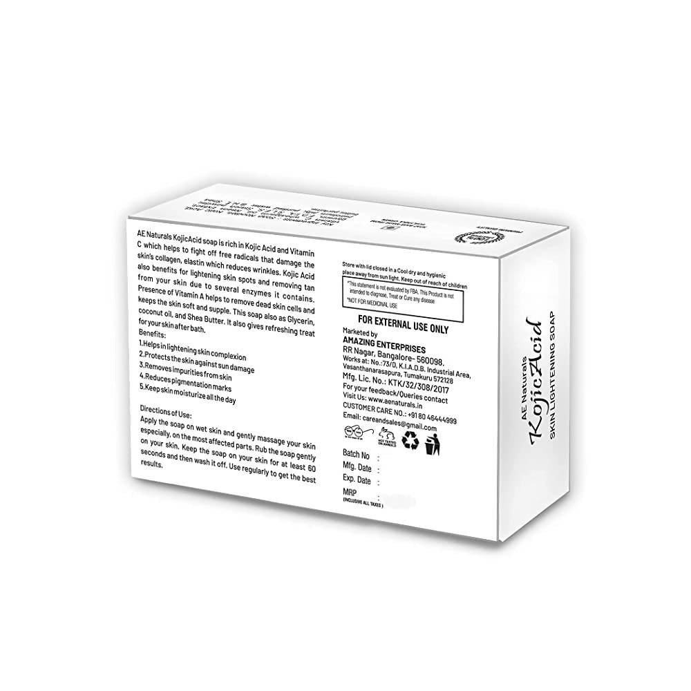 Ae Naturals Kojic Acid Skin Lightening Soap | Grocsy
