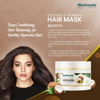 Medimade Wellness Coconut & Vitamin E Hair Mask | Grocsy