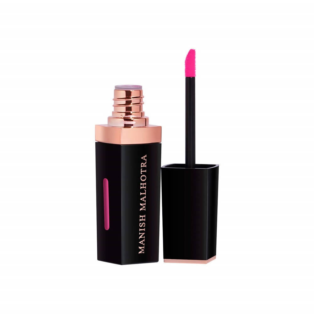 Manish Malhotra Liquid Matte Lipstick - Crazier Than Pink | Grocsy