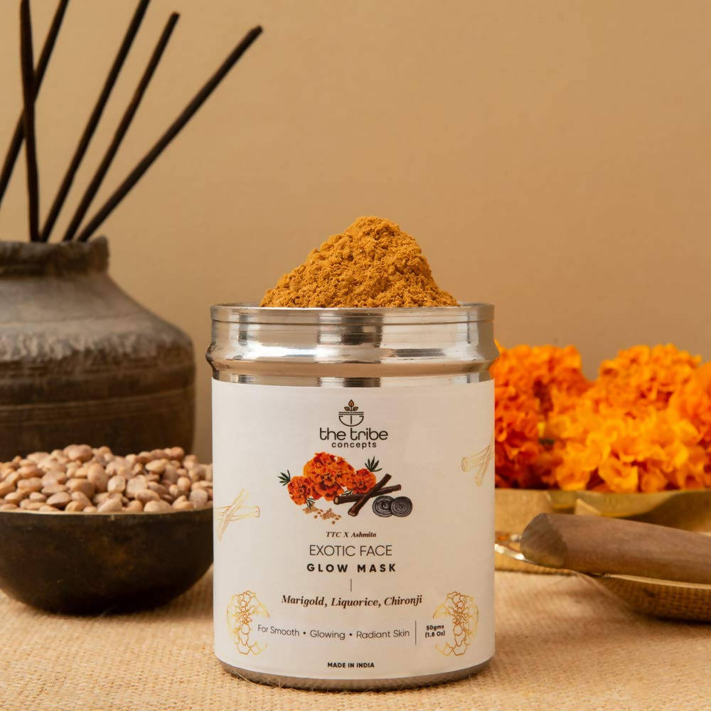 The Tribe Concepts Exotic Face Glow Mask | Grocsy