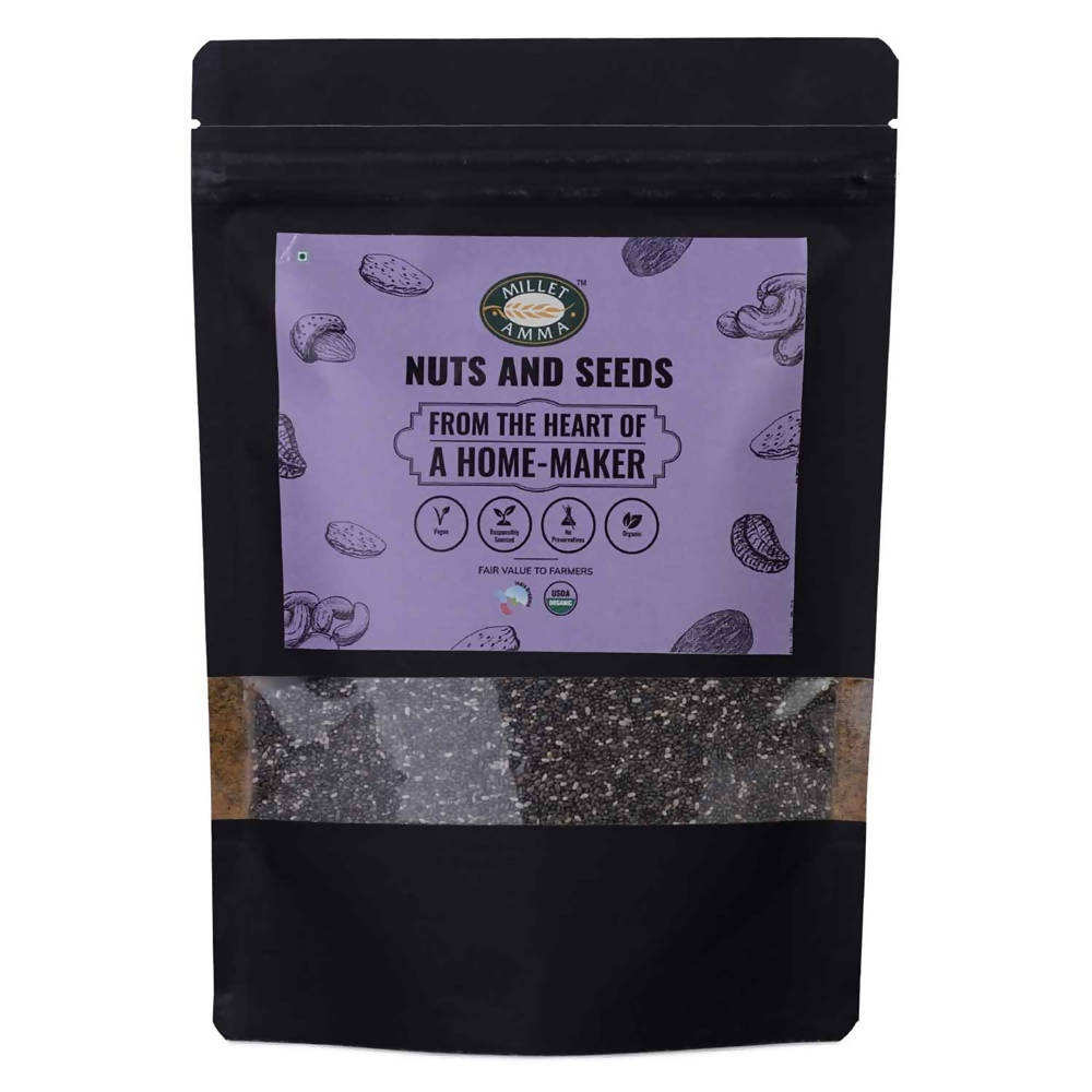 Millet Amma Organic Chia Seeds | Grocsy