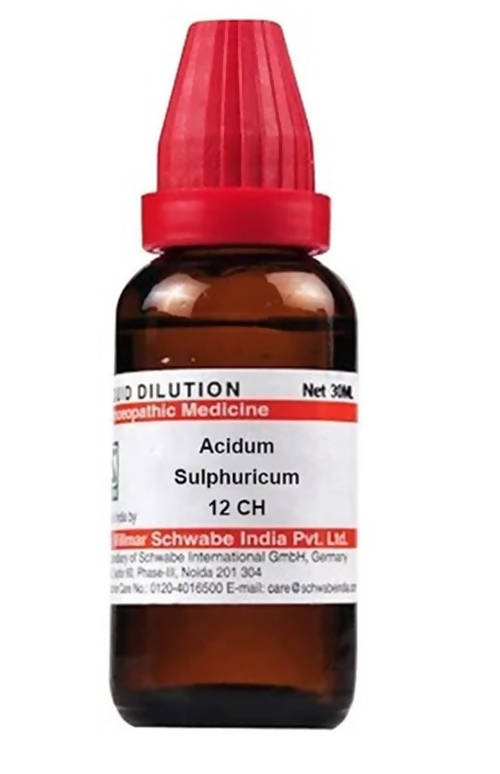 Dr. Willmar Schwabe India Acidum Sulphuricum Dilution | Grocsy