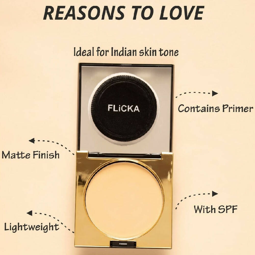 Flicka Cover To Conquer Compact - Ivory | Grocsy
