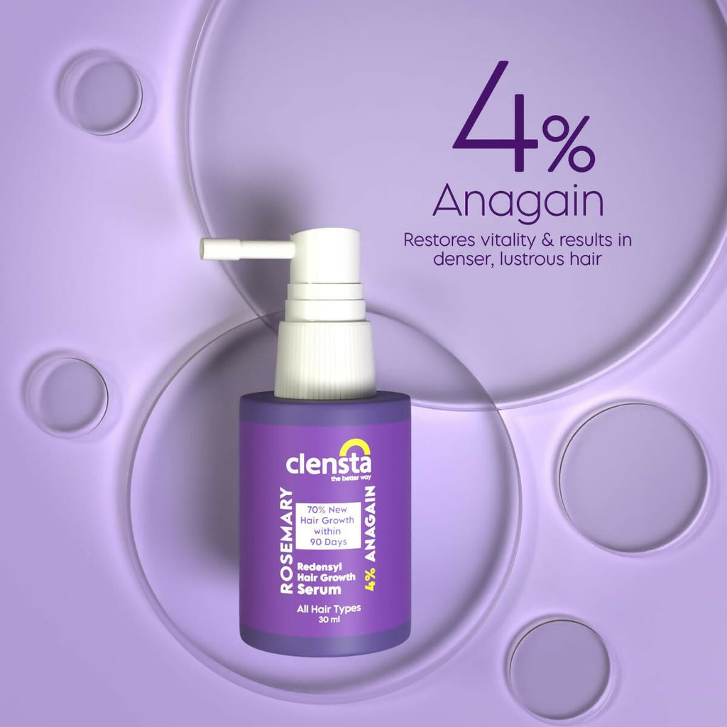 Clensta Rosemary Redensyl Hair Growth Serum | Grocsy