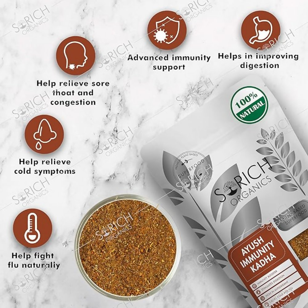 Sorich Organics Ayush Immunity Booster Kadha | Grocsy