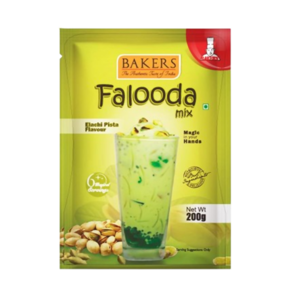 BAKERS Elaichi Pista Flavored Falooda Mix | Grocsy
