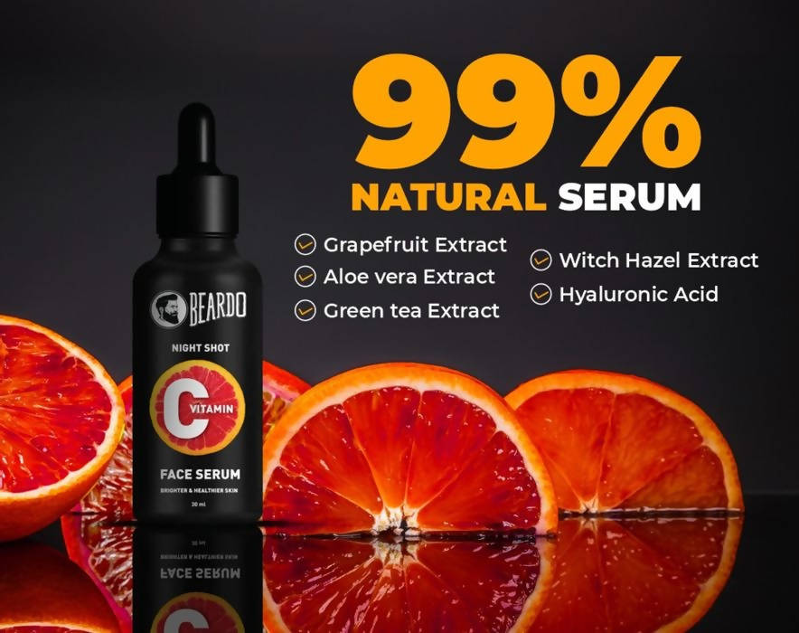 Beardo Night Shot Vitamin C Face Serum | Grocsy