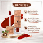 BOBI Velvet Matte Liquid Lipstick, Shade_5 KISS | Grocsy