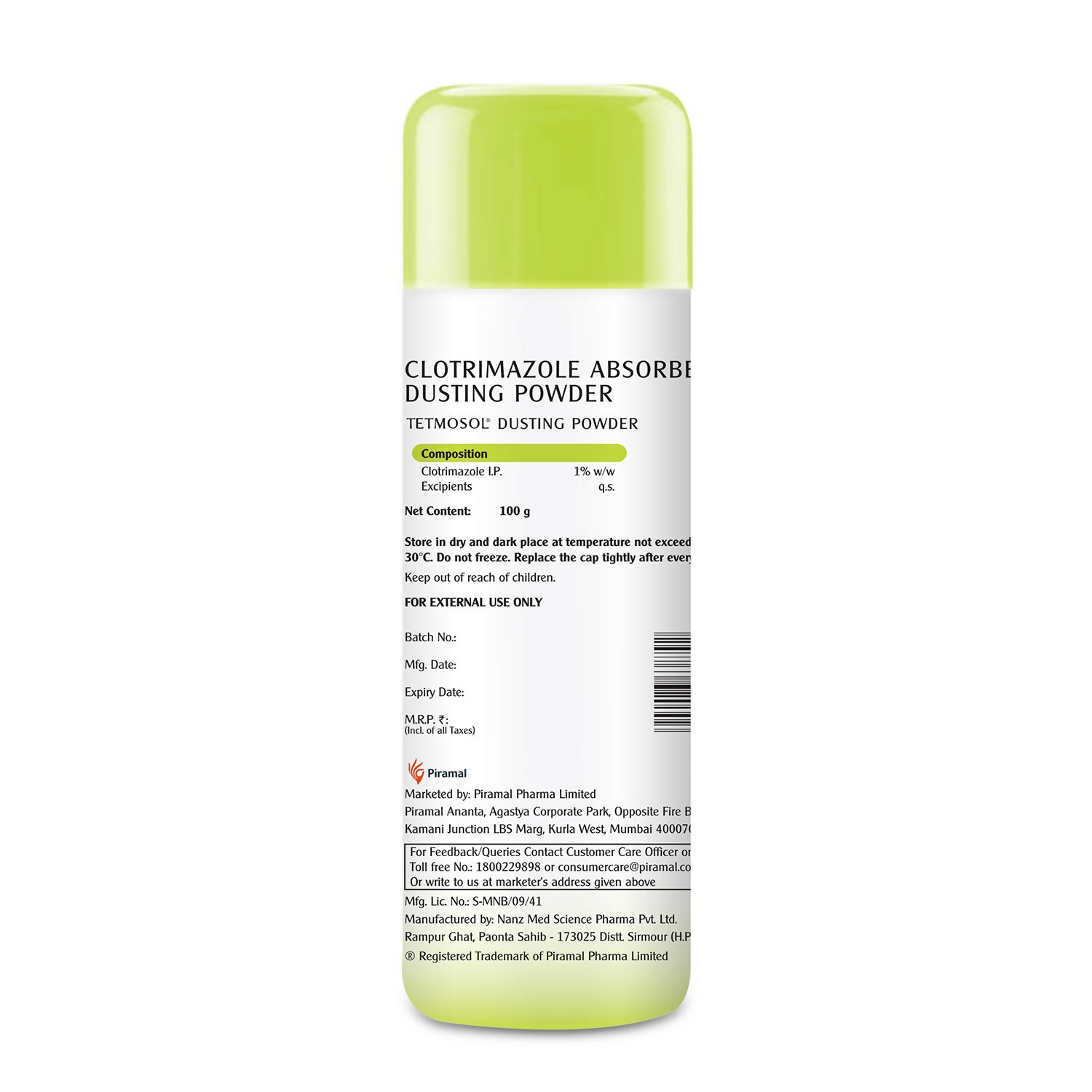 Tetmosol Dusting Powder | Grocsy
