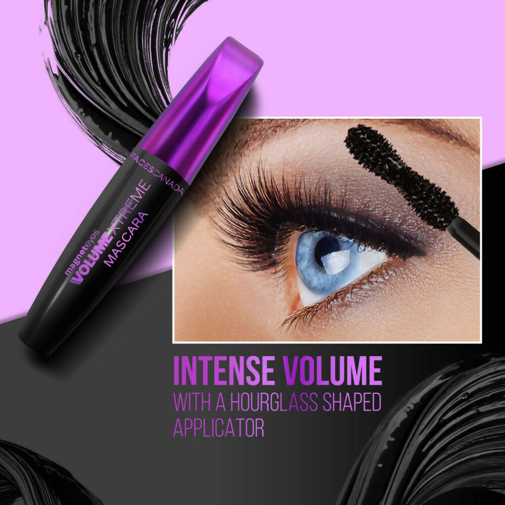 Faces Canada Magneteyes Volume Xtreme Mascara - Black | Grocsy