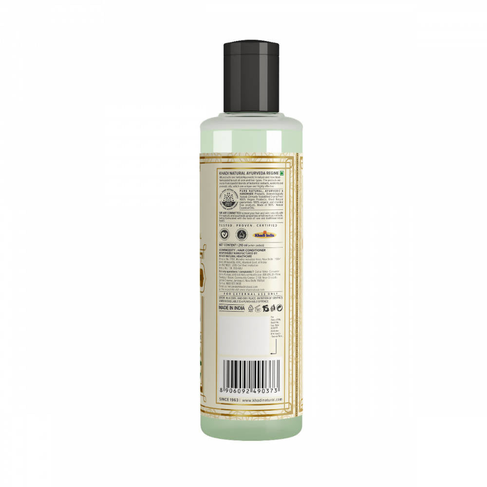 Khadi Natural Green Tea & Aloe Vera Herbal Hair Conditioner | Grocsy