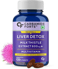 Carbamide Forte Liver Detox Tablets with Milk Thistle Extract | Grocsy