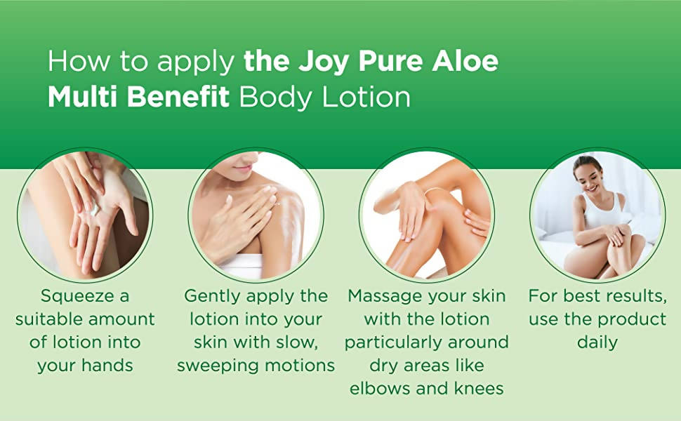 Joy Pure Aloe Multi-Benefit Body Lotion | Grocsy