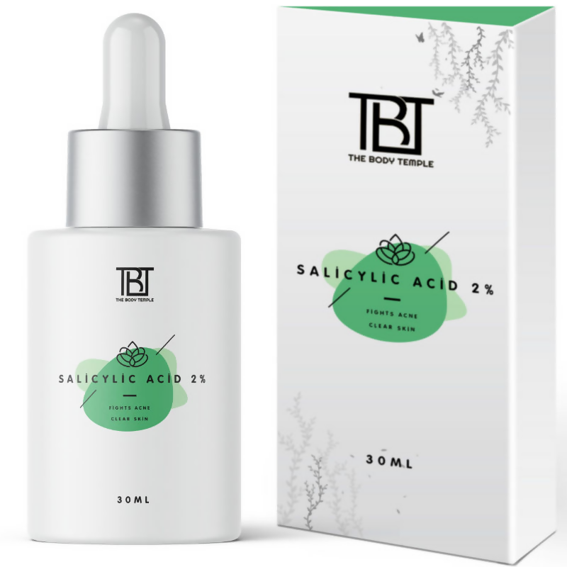 The Body Temple 2% Salicylic Acid Face Serum | Grocsy