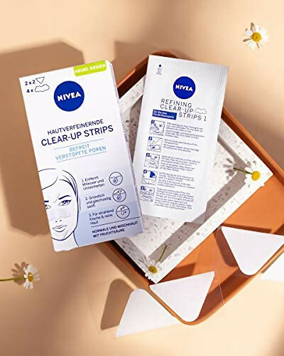 Nivea Visage Hautverfeinerndes Clear Up Strips | Grocsy