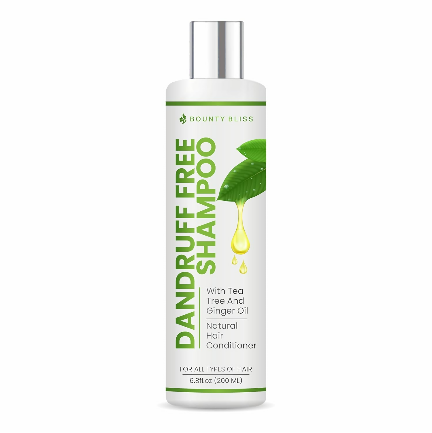 Bounty Bliss Dandruff Free Shampoo with Tea Tree & Ginger Oil – Anti-Dandruff | Grocsy