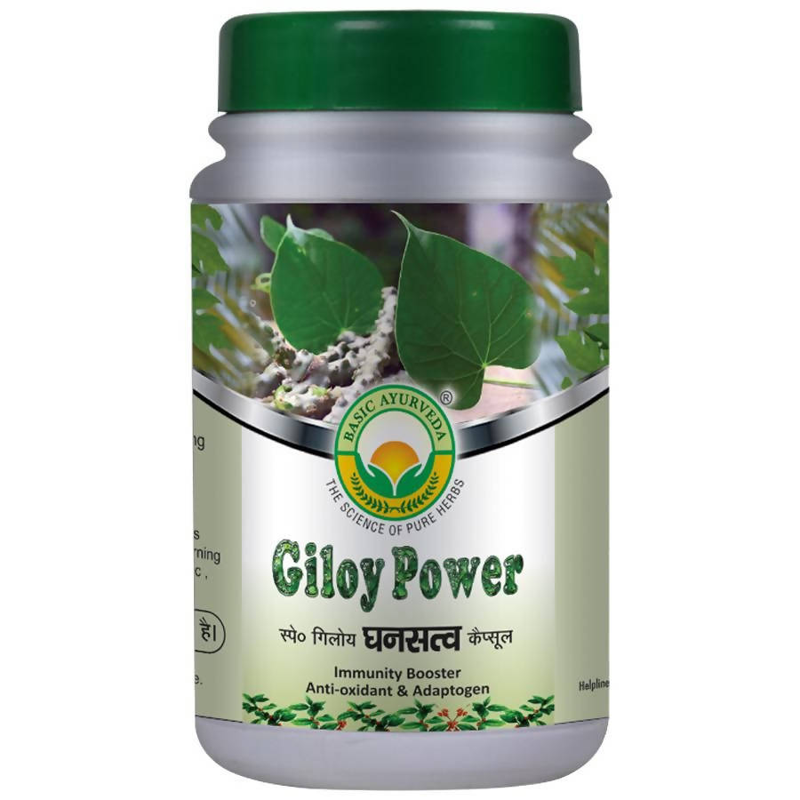 Basic Ayurveda Giloy Power Capsules | Grocsy