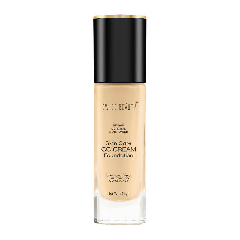 Swiss Beauty Skin Care CC Cream Liquid Foundation - 5 Pale Medium | Grocsy