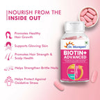 Dr. Morepen Biotin+ Advanced Capsules | Grocsy