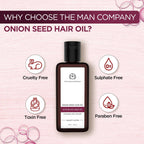 The Man Company Onion Seed Hair Oil | Grocsy