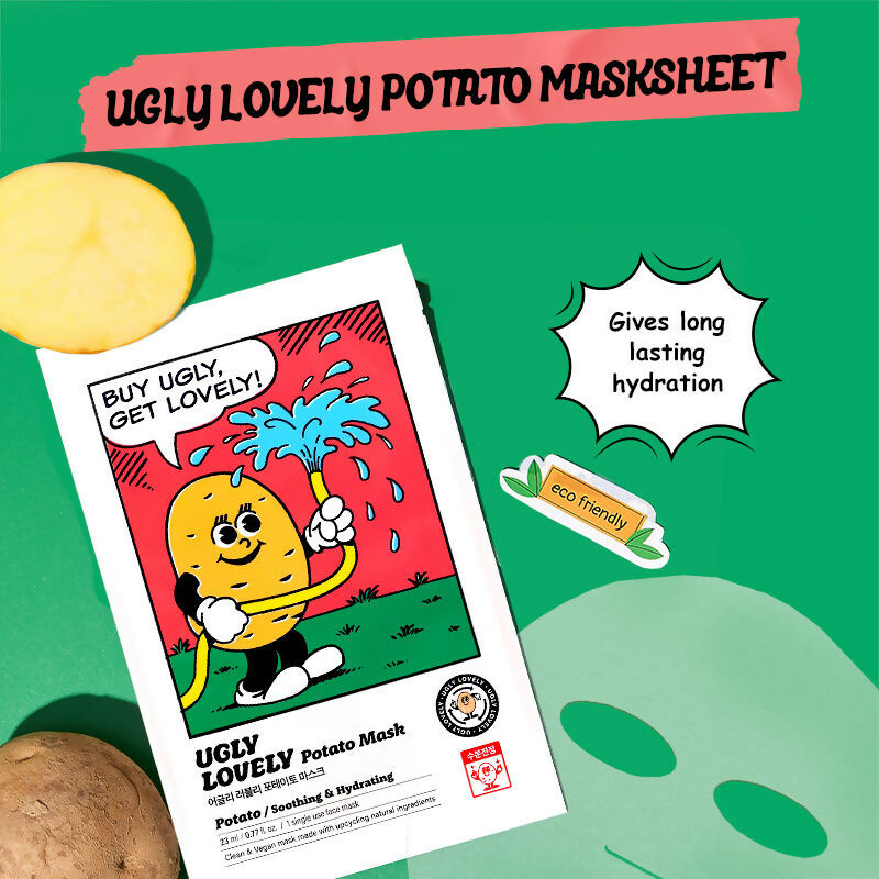 The Face Shop Ugly Lovely Potato Mask | Grocsy