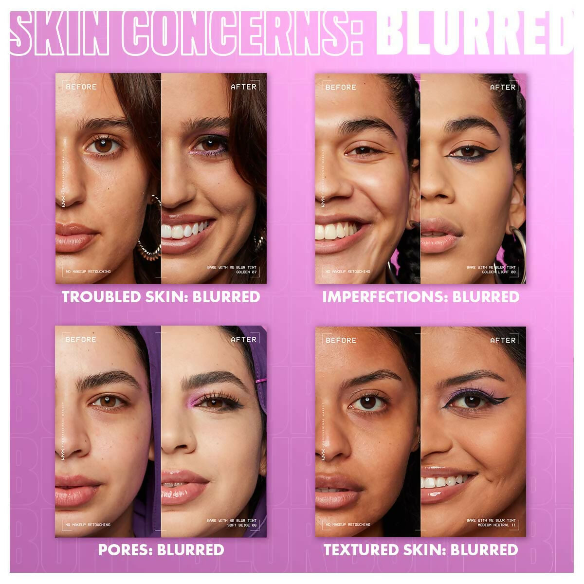 NYX Professional Makeup Bare With Me Blur Tint Foundation - 09 Light Medium Neutral | Grocsy
