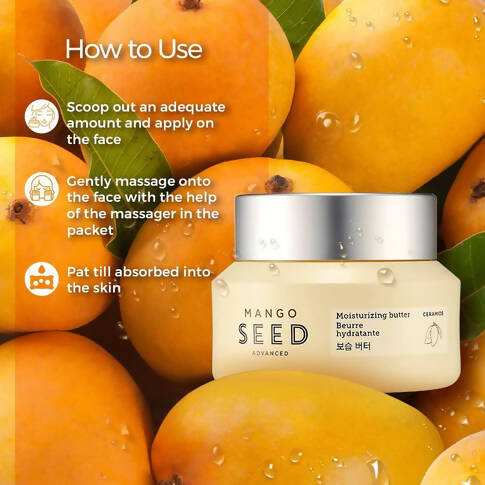 The Face Shop Mango Seed Moisturizing Butter - Korean Skincare | Grocsy