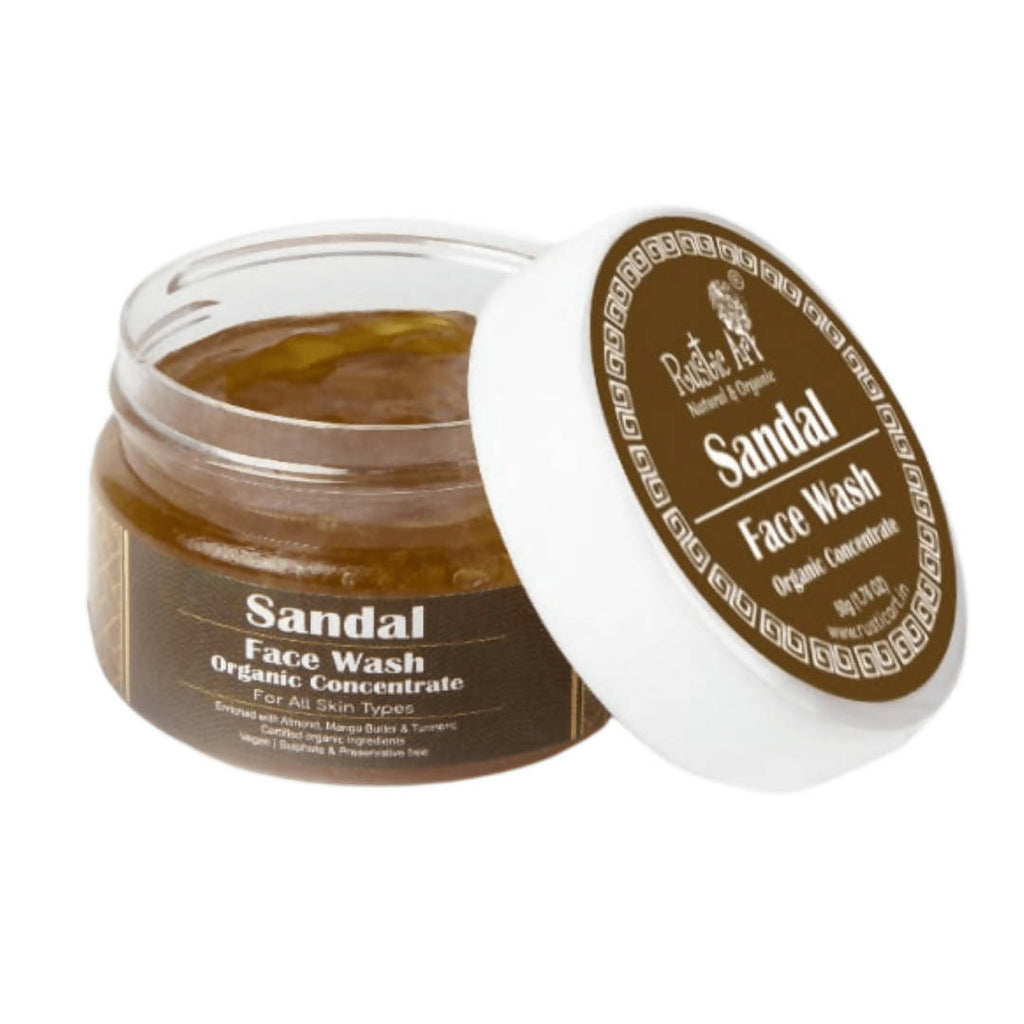 Rustic Art Sandal Face Wash | Grocsy