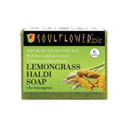 Soulflower Lemongrass Haldi Handmade Soap | Grocsy