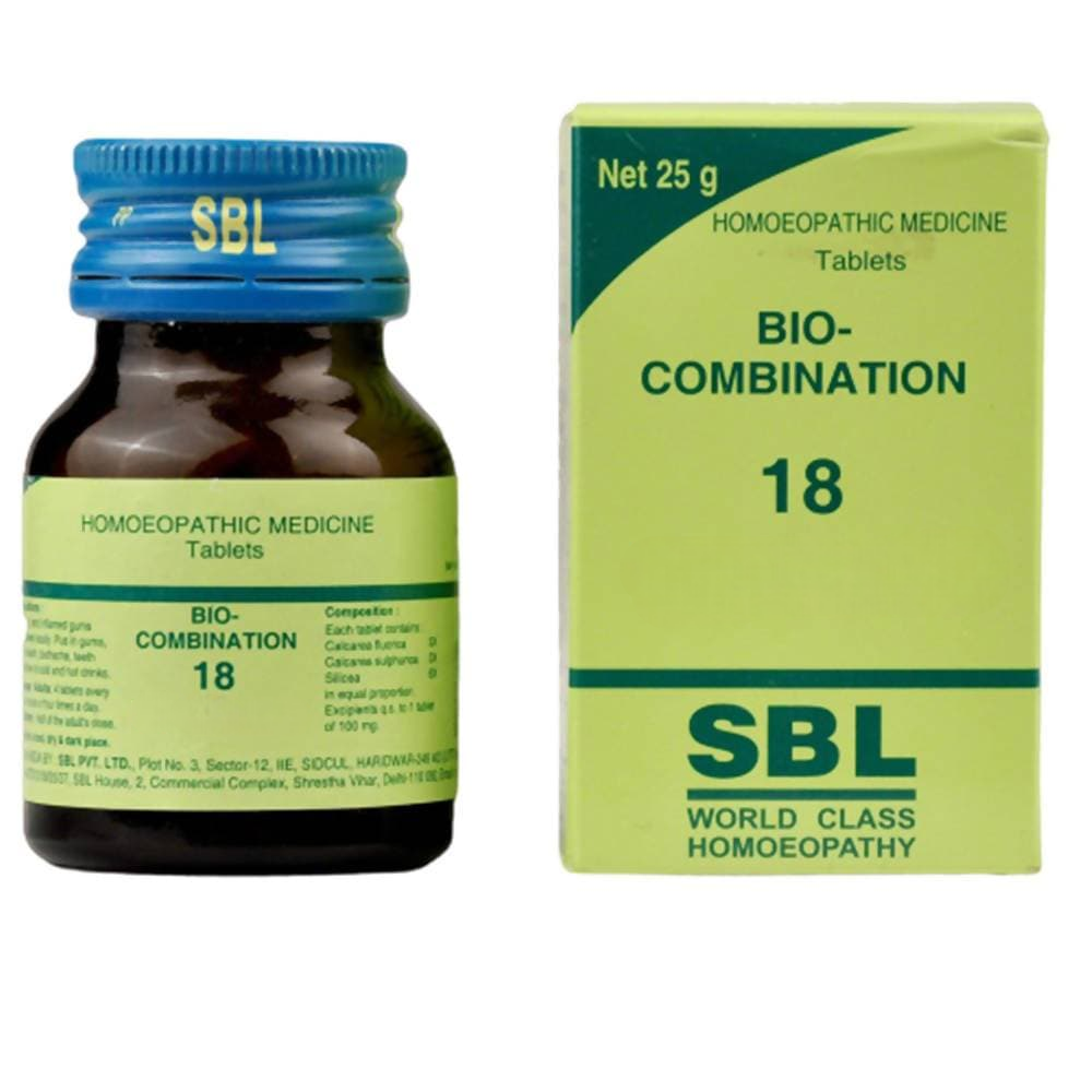 SBL Homeopathy Bio-Combination 18 Tablet | Grocsy