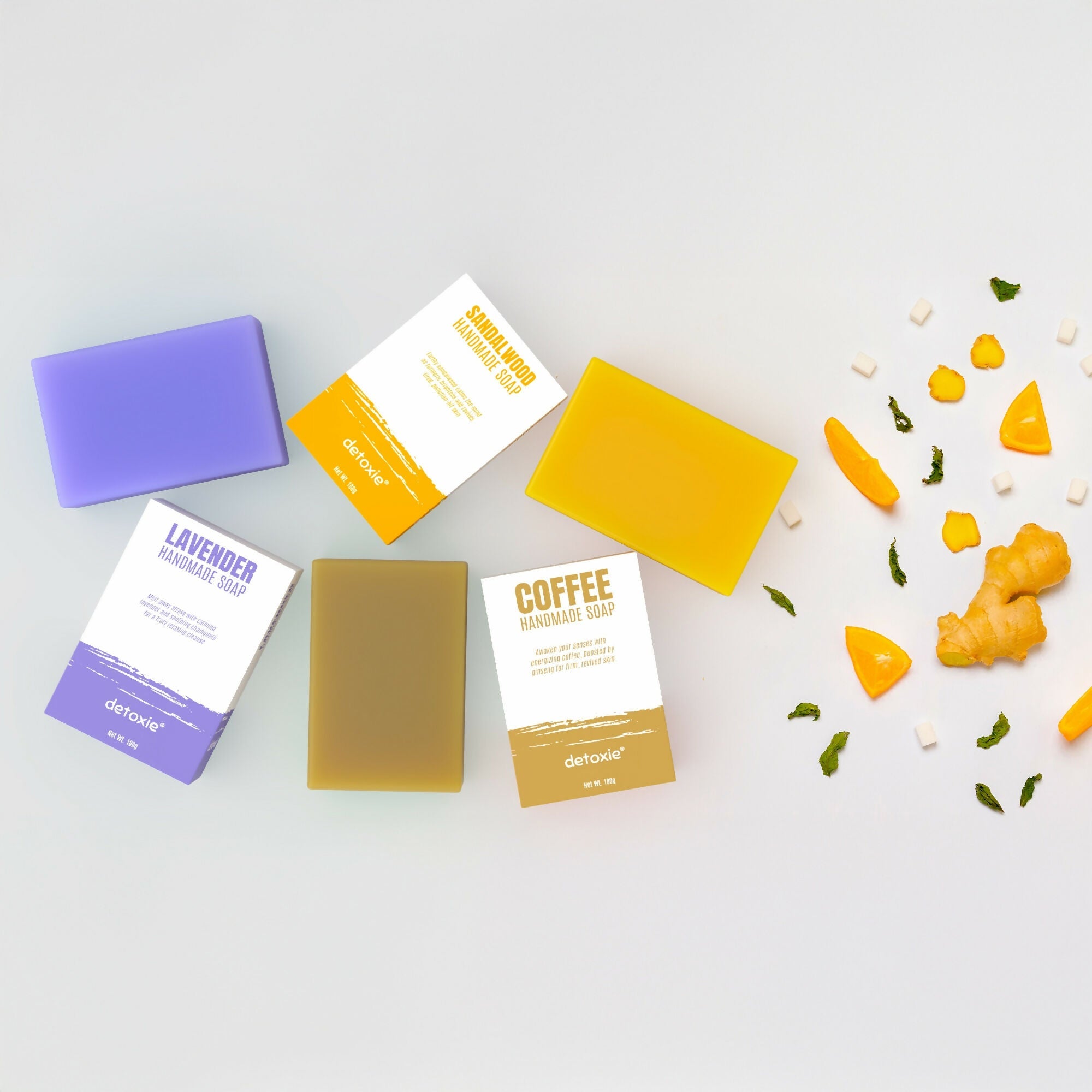 Detoxie Handmade Soaps Combo | Grocsy