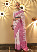 Trendy Weaving Silk Orchid Pink Designer Saree - Emponline | Grocsy