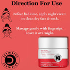 Dermistry Anti Aging Intense Nourishing Night Cream & Instant Intense Face Mask | Grocsy