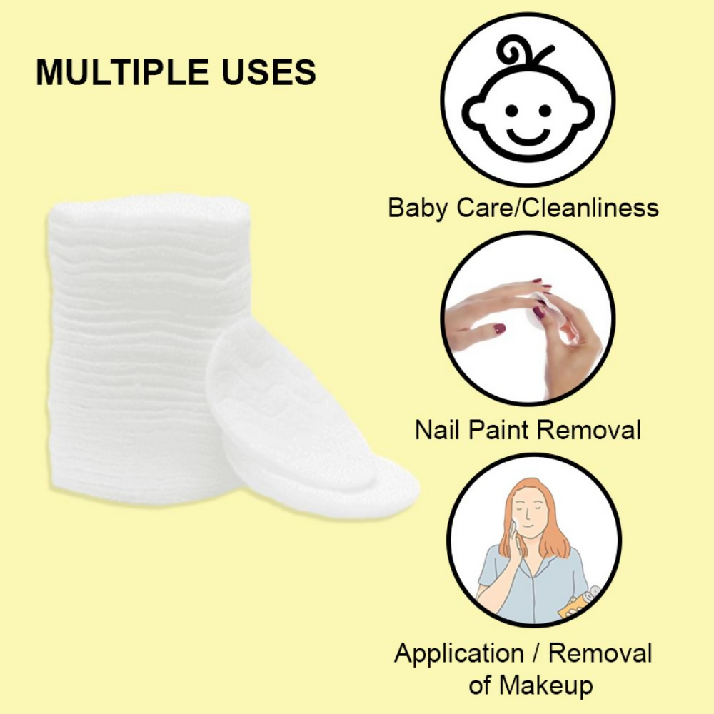 Bronson Professional Round Facial Cotton Pads | Grocsy