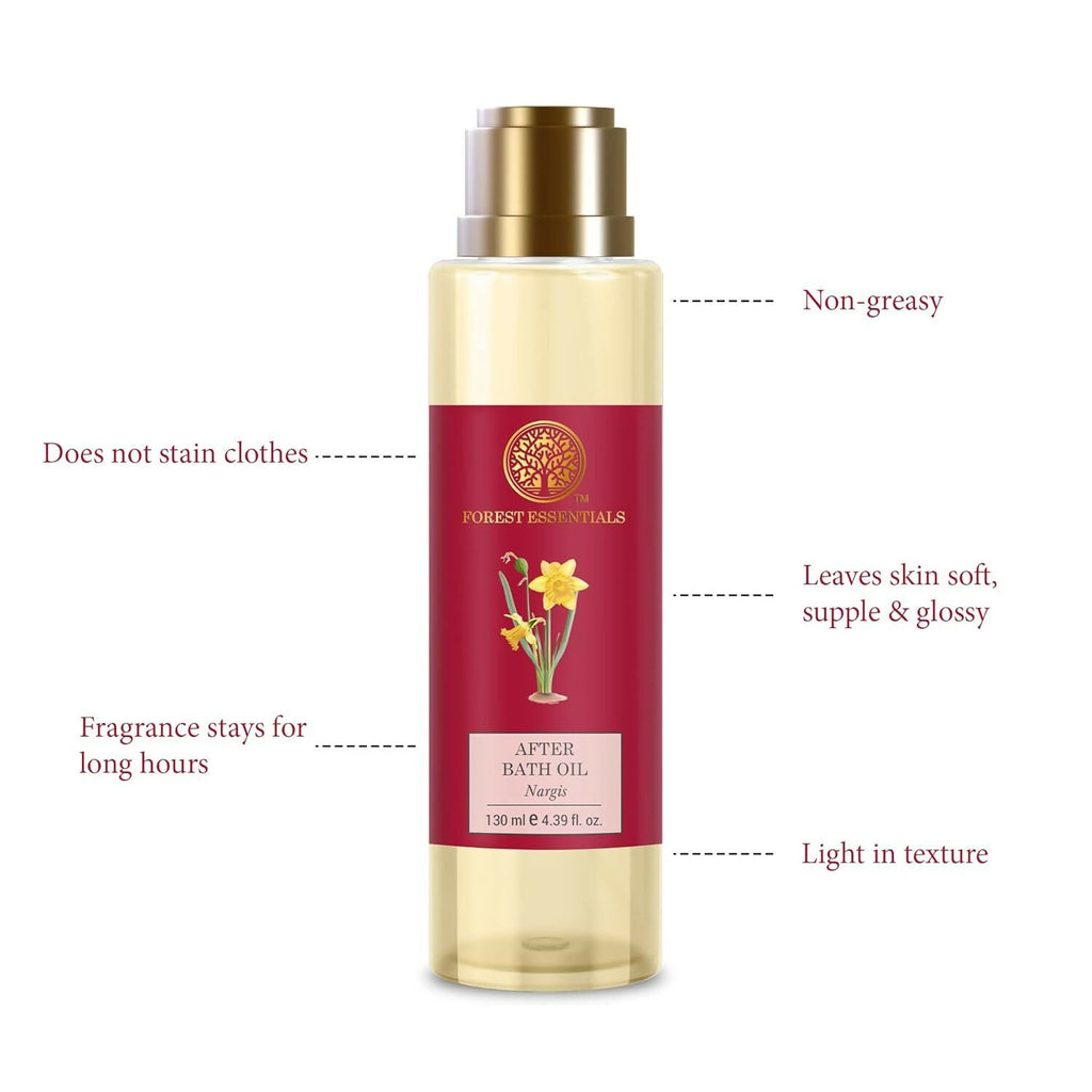 Forest Essentials After Bath Oil Nargis | Grocsy
