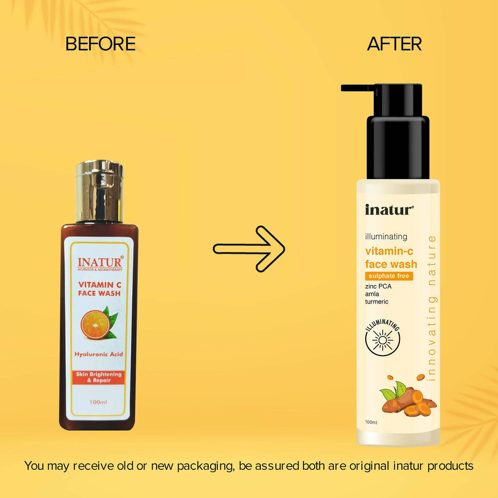 Inatur Vitamin C Face Wash | Grocsy