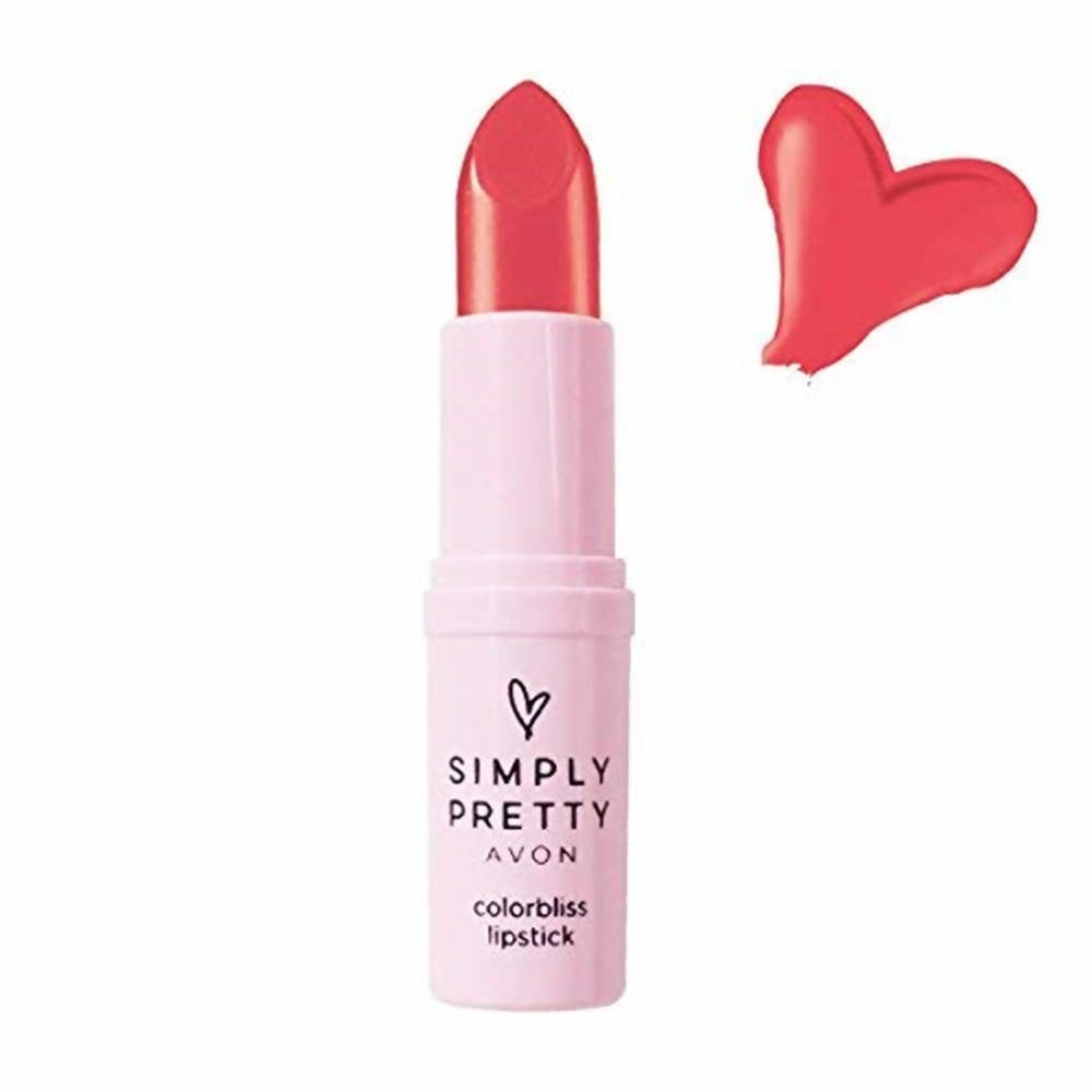 Avon Simply Pretty Colorbliss Lipstick - Cool Coral | Grocsy